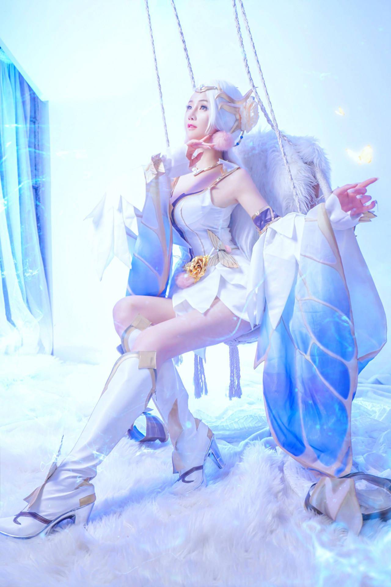 cosplay 王者荣耀 貂蝉金色仲夏夜