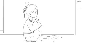 张三蹲在填好的坑旁，思考.jpg