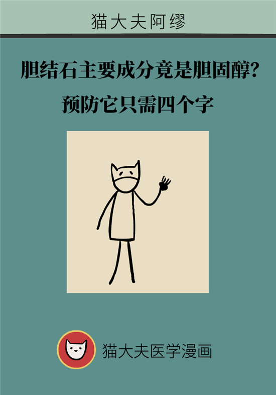 胆结石主要成分竟是胆固醇？预防它只需四个字