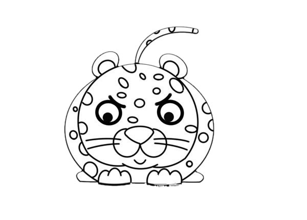 猎豹怎么画?手绘猎豹的画法步骤教程 猎豹简笔画 狩猎的豹子简笔画步骤图解教程