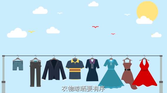 晾衣晒被讲美观，绳子杆子不私拉；公共晾晒统一定，咸鱼腊肉莫打岔.jpg