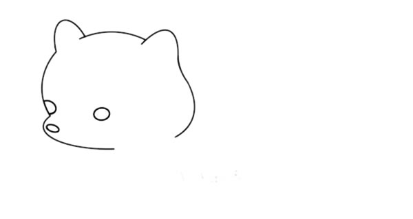 狐狸这样画萌,狐狸手绘的画法步骤教程 简单的白狐怎么画 可爱的白狐简笔画步骤图片