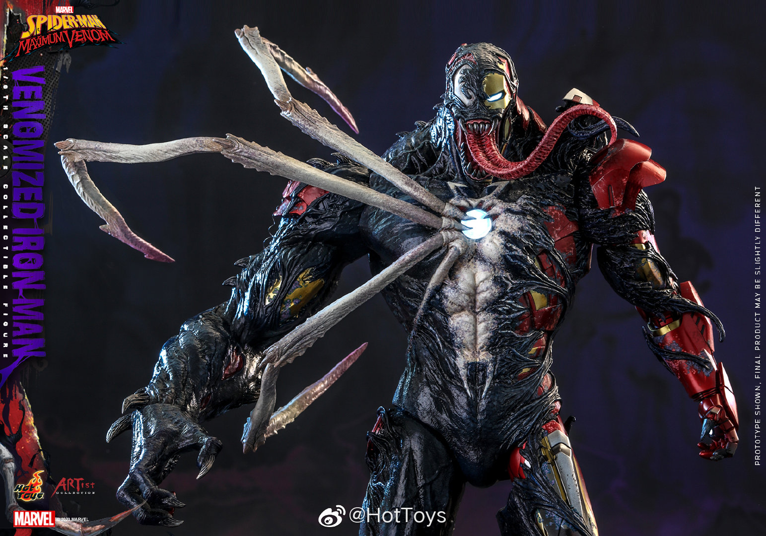 hottoys推出毒液化钢铁侠人偶售价2680元