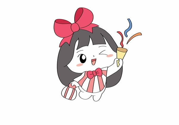 可爱小女孩怎么画?手绘可爱小女孩的画法步骤教程 可爱小女孩简笔画图片