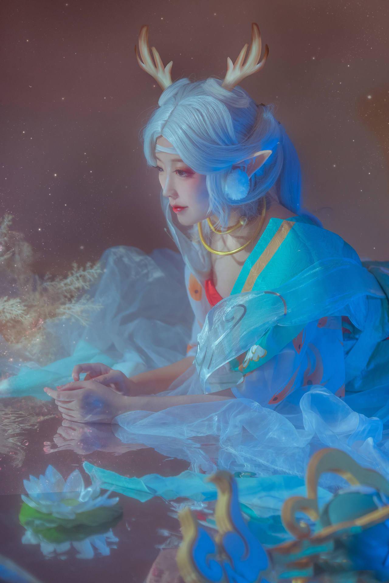 王者荣耀 瑶遇见神鹿 cosplay