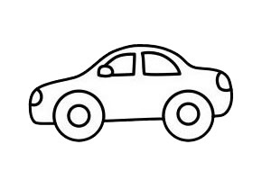 警车 警车简笔画图片步骤五