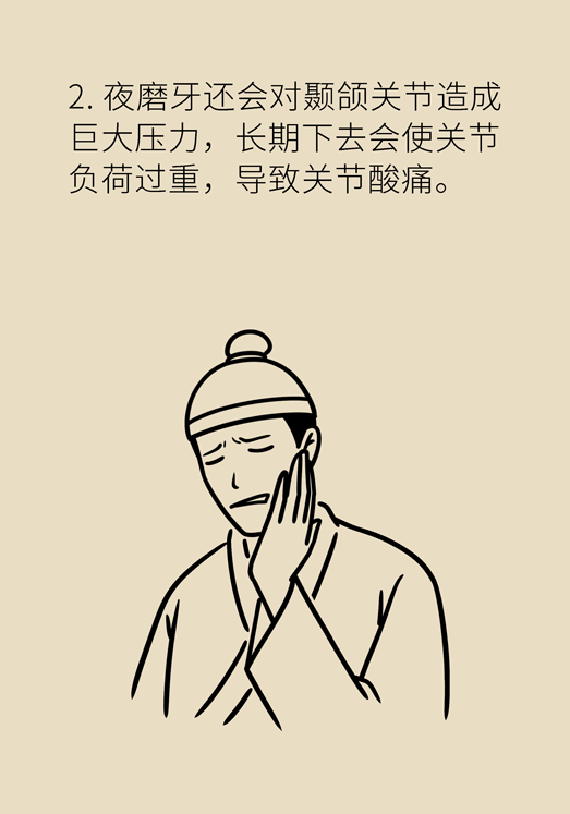 牙齿科普动漫 磨牙