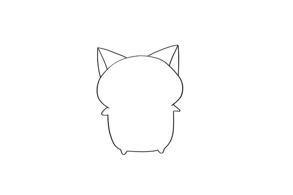 猫 可爱的小猫咪怎么画又好看又简单 卡通猫咪简笔画步骤图解