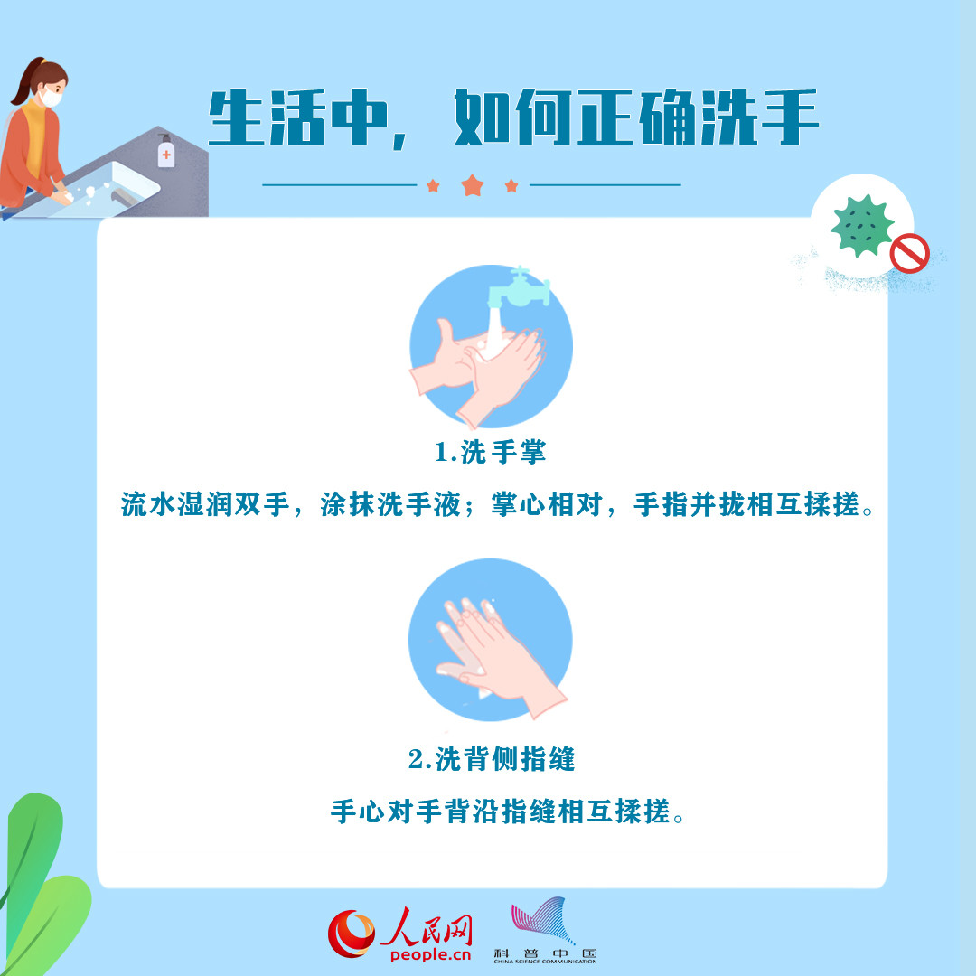 洗手科普动漫 新冠病毒科普