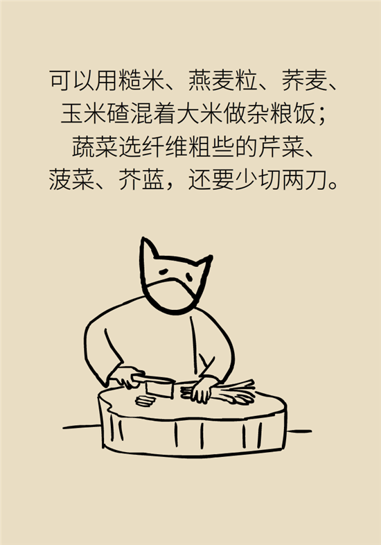 减肥进餐顺序 减肥科普制作动漫