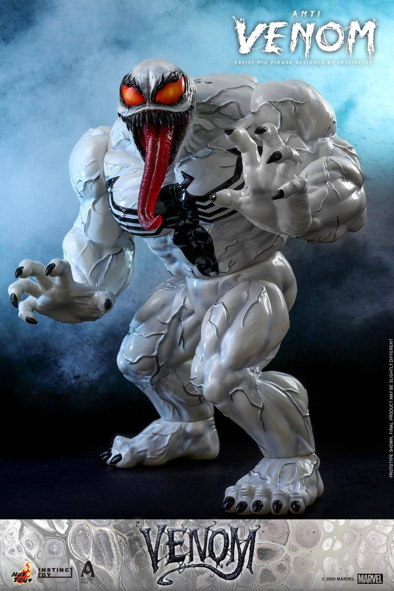 hottoys推出反毒液夜光人偶全身白亮售价待定