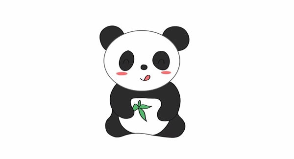 熊猫 大熊猫怎么画简笔画简单又可爱
