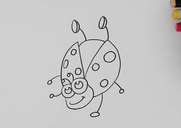 七星瓢虫简笔画怎么画简单又漂亮