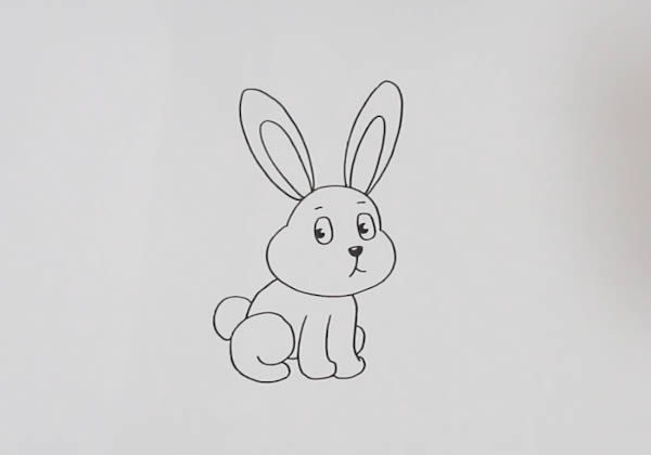兔子 兔子怎么画简笔画简单又可爱