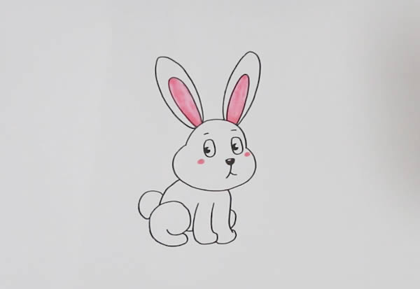 兔子 兔子怎么画简笔画简单又可爱