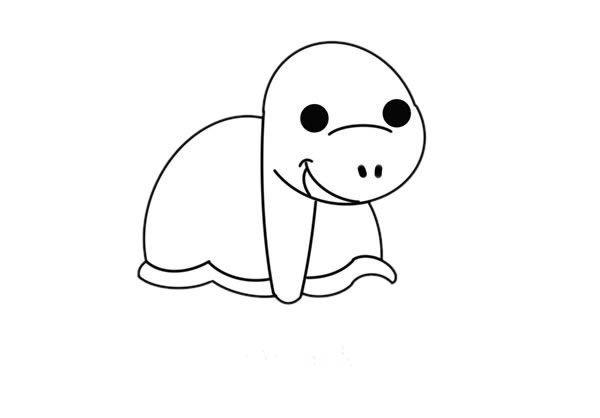 卡通乌龟怎么画简笔画简单漂亮