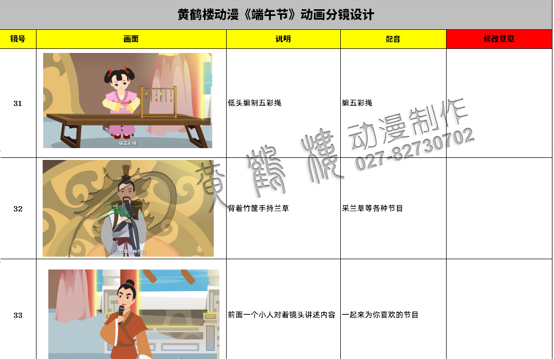 节日说《端午节》动画原画分镜设计31-33.jpg