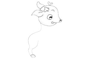 梅花鹿简笔画怎么画又好看又漂亮