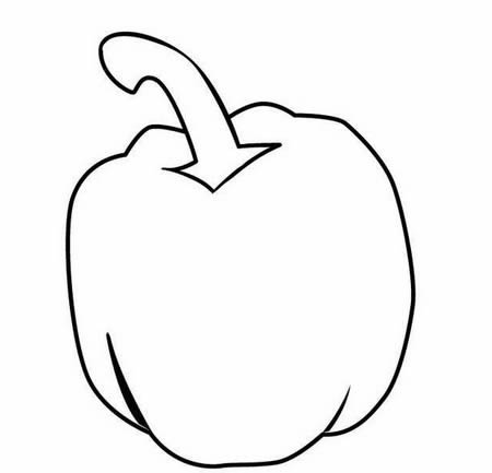 蔬菜简笔画图片大全简单又漂亮-蔬菜简笔画