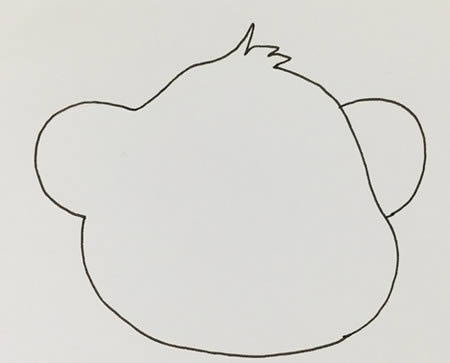卡通豹子怎么画简单又可爱-豹子简笔画
