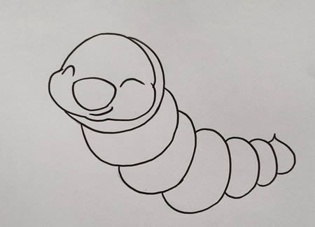 蚕宝宝怎么画简单又好看-蚕宝宝简笔画
