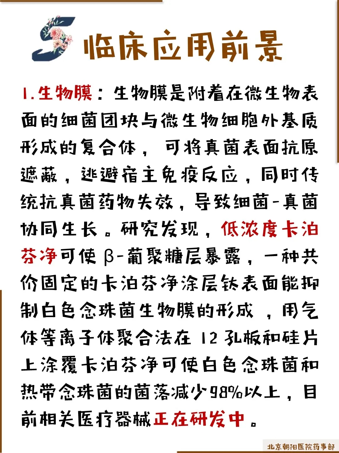 棘白菌素类药物科普动漫