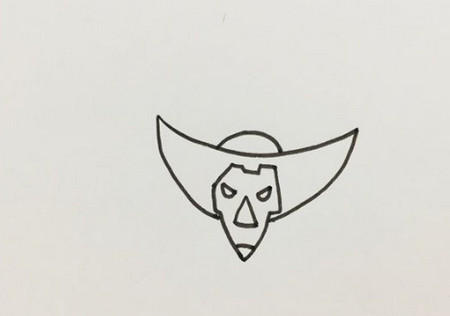 哥莫拉怪兽简笔画怎么画简单霸气