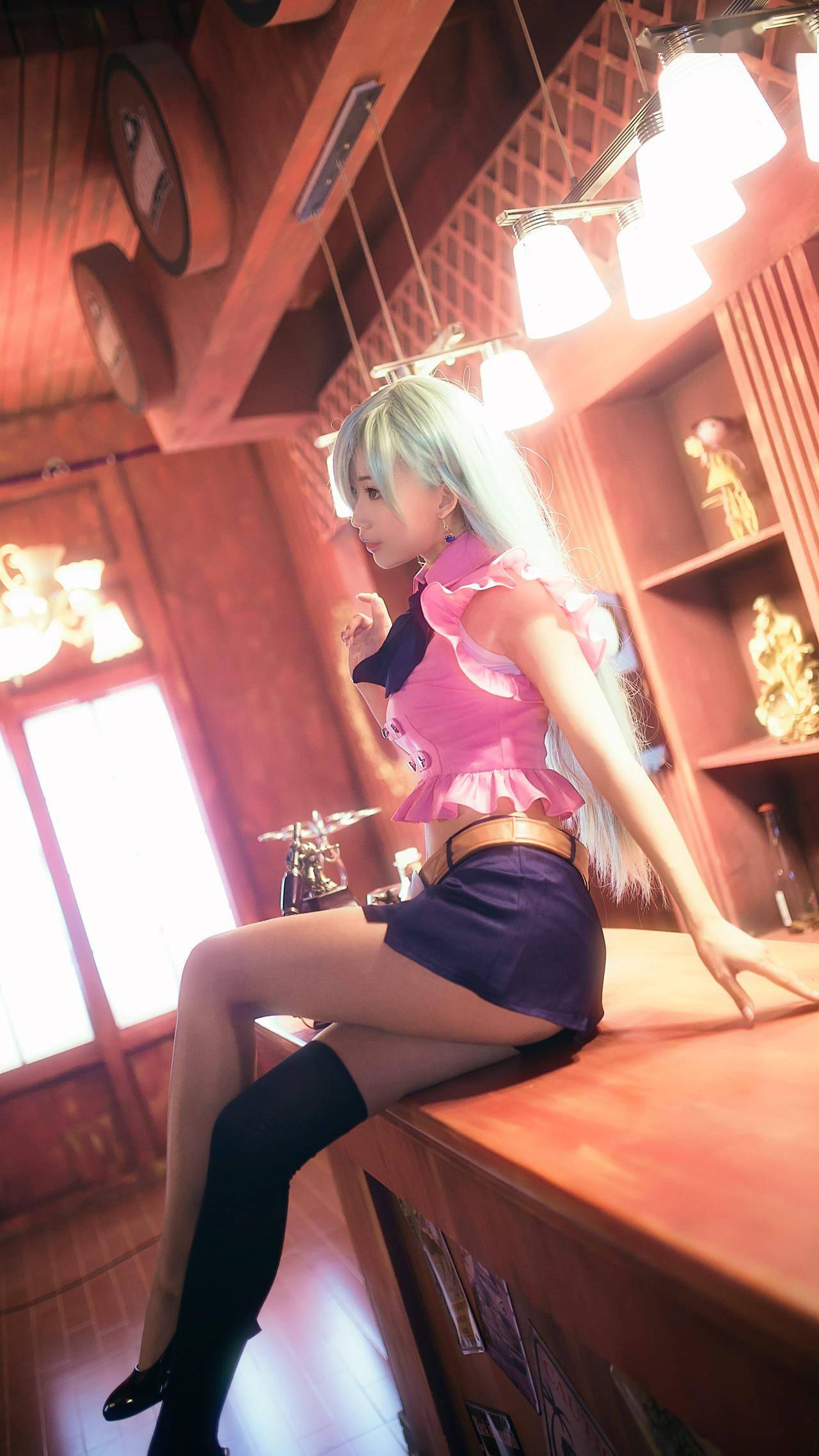 七大罪伊丽莎白cosplay