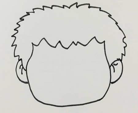 三井寿简笔画q版