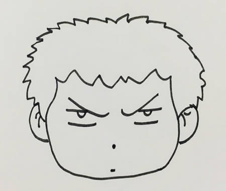 三井寿简笔画q版
