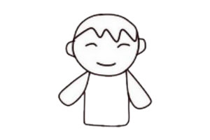 男孩简笔画怎么画简单画法