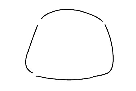 熊本熊简笔画步骤图