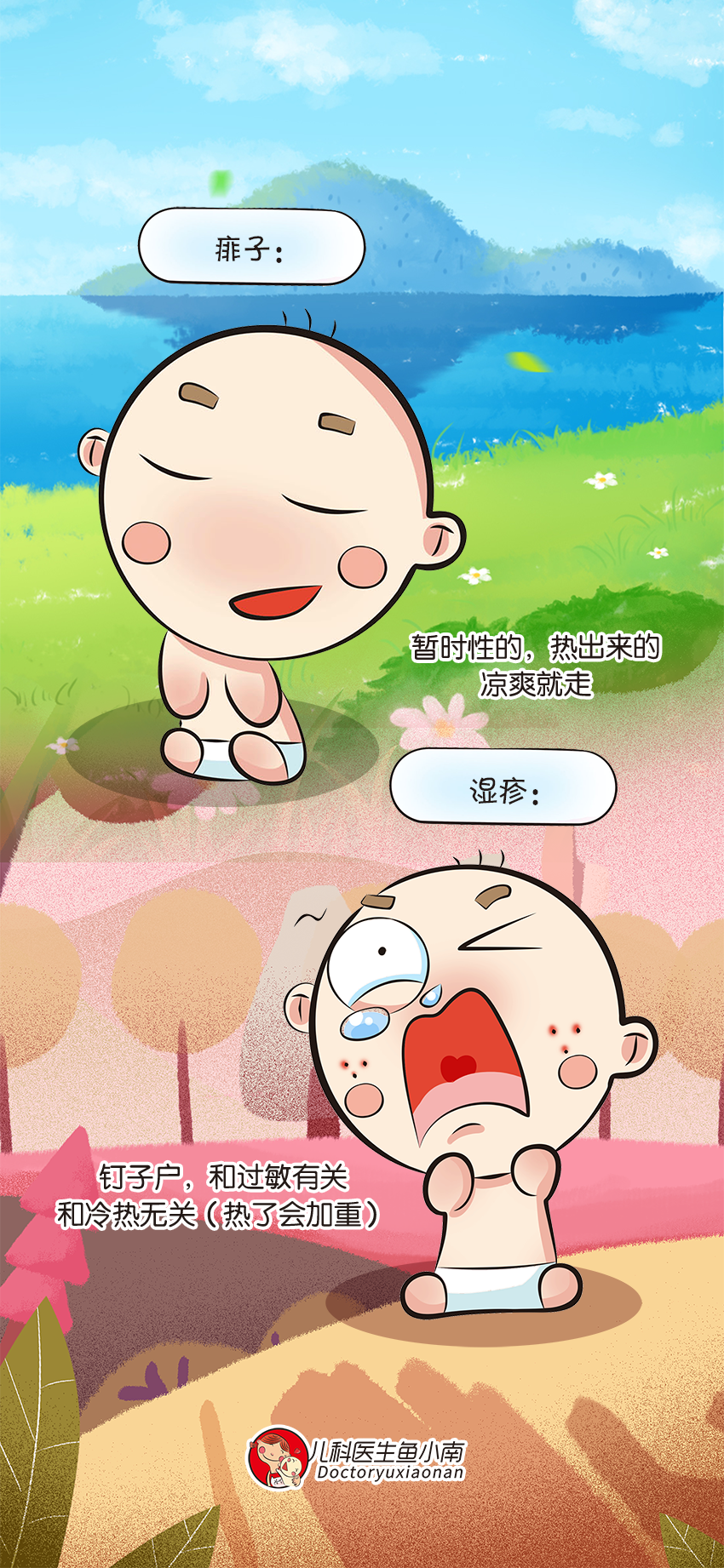 育儿医学知识科普:痱子湿疹如何科学护理
