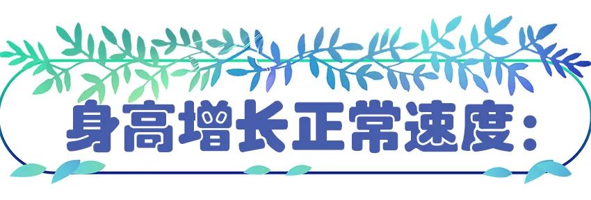 育儿身高科普动画