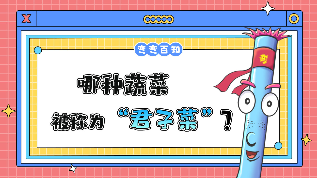 哪种蔬菜有“君子菜”之称？.jpg