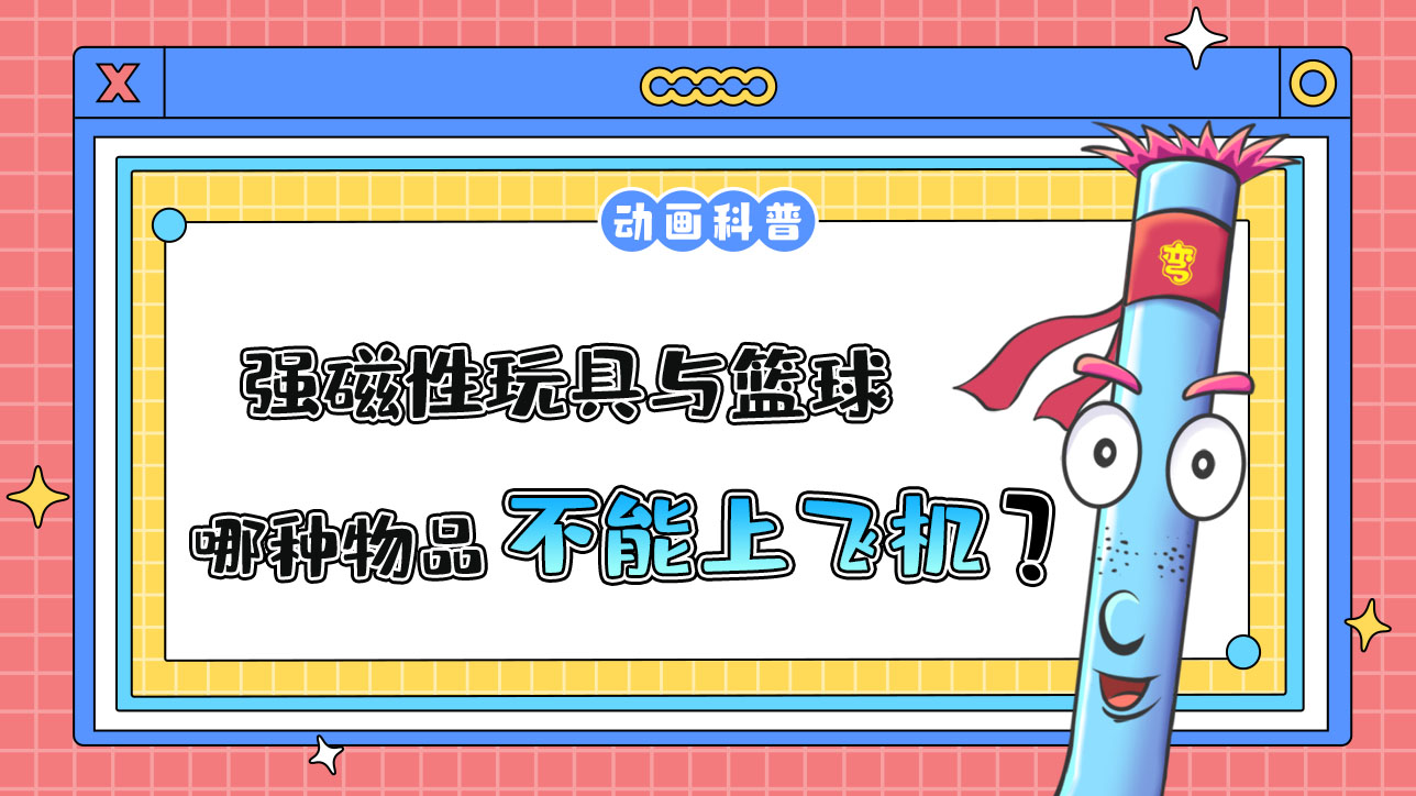 强磁性玩具与篮球哪种物品不能带上飞机呢？.jpg