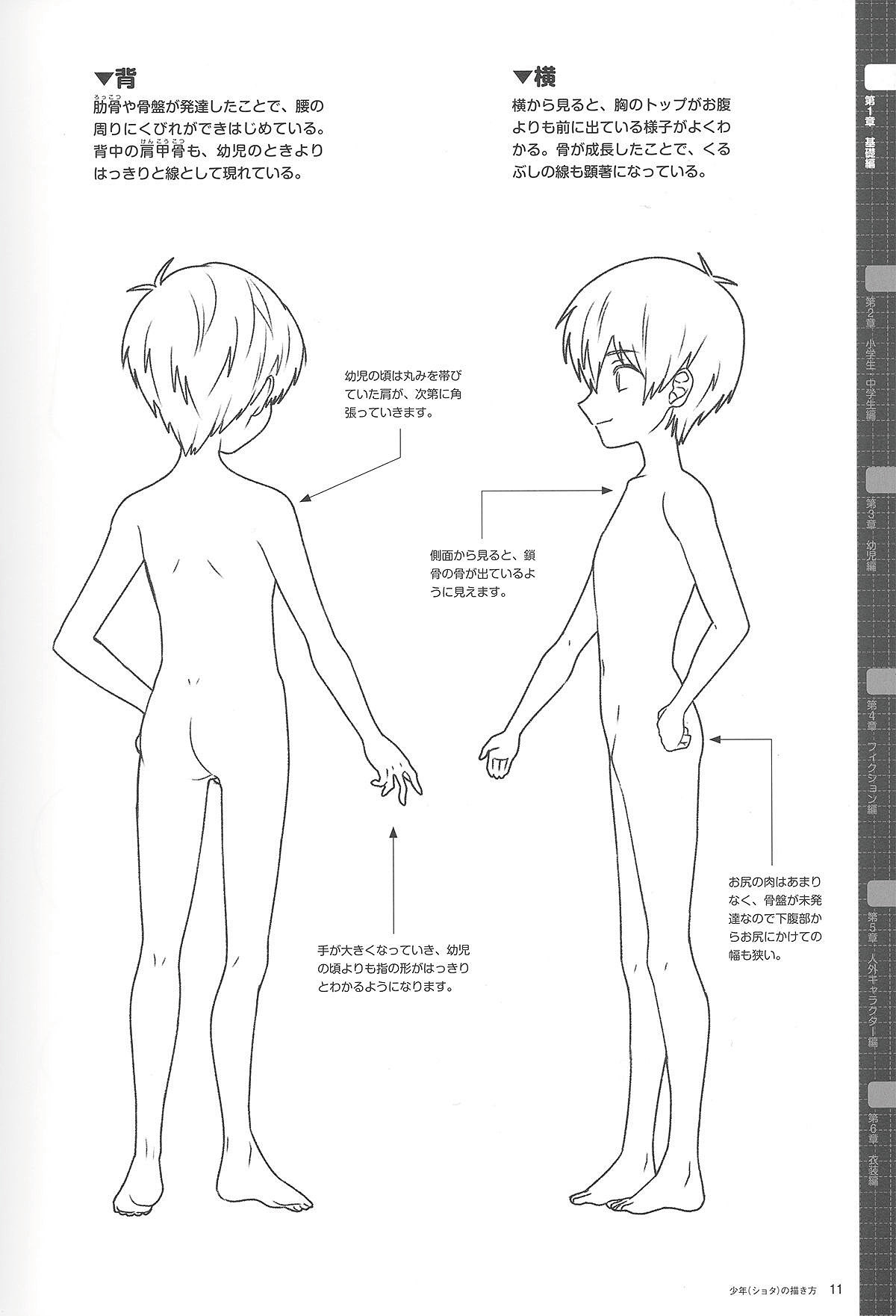 【动漫设计】可爱小男孩怎么画？