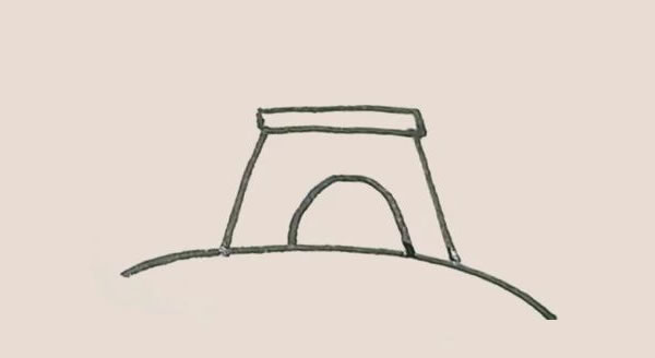埃菲尔铁塔简笔画