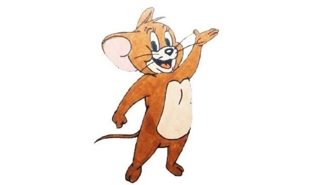 手绘猫和老鼠中的小老鼠杰瑞怎么画.jpg