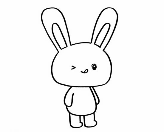 小兔子怎么画简单又可爱