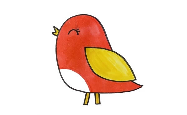 鸟儿怎么画？