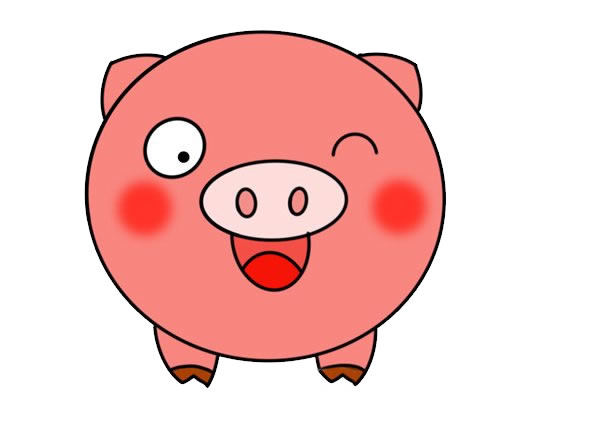 猪怎么画？