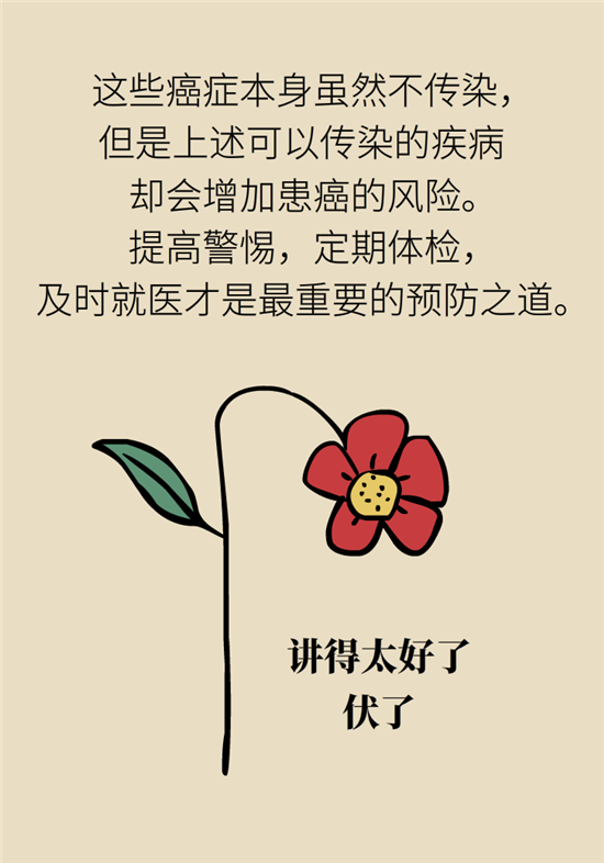 癌症会传染吗？专家：这些高危因素得注意