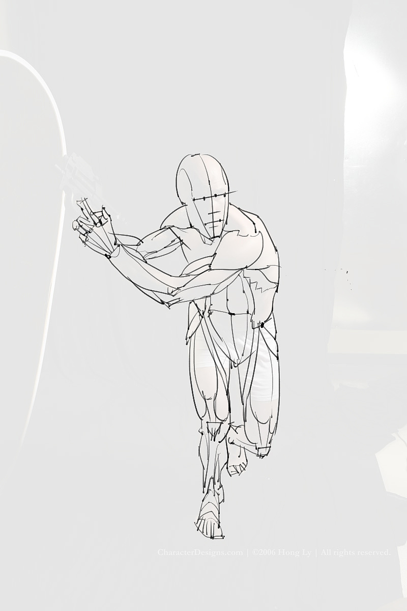 「动漫设计制作素材」分享一波绘画专用人体解剖素材 part 10