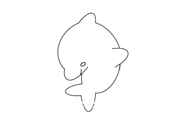 海豚怎么画又简单又漂亮又可爱 海豚简笔画步骤图解教程