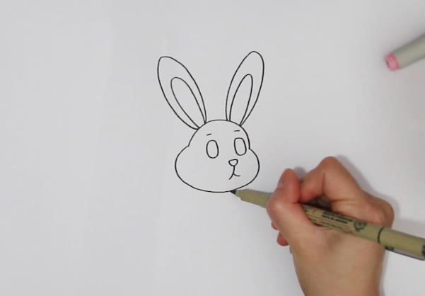 兔子怎么画简笔画简单又可爱