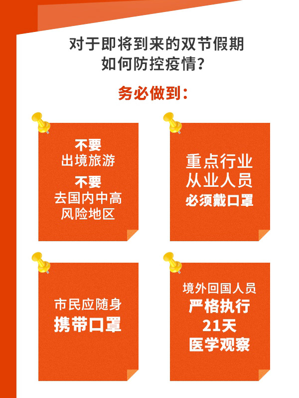 新冠病毒疫情防控不放松，假期出行如何做？