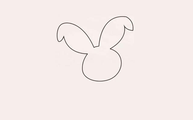 小黄兔简笔画图片,卡通小黄兔怎么画简单又可爱